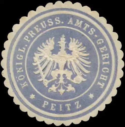 K.Pr. Amtsgericht Peitz