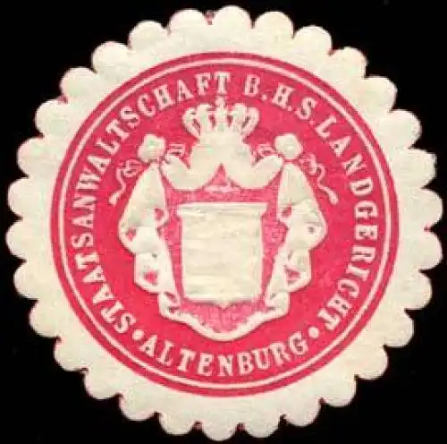 Staatsanwaltschaft b. H.S. Landgericht Altenburg