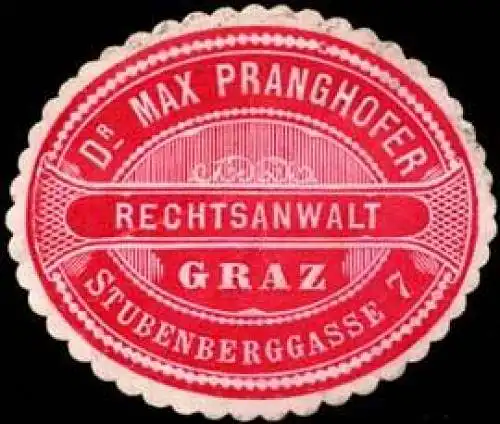 Rechtsanwalt Dr. Max Pranghofer