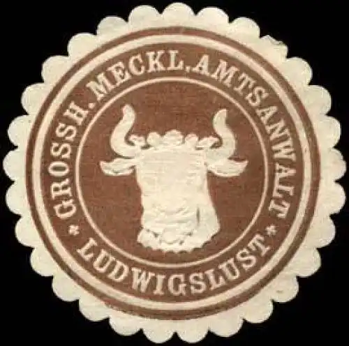 Grossh. Mecklenburgischer Amtsanwalt Ludwigslust