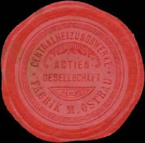 Zentralheizungswerke-Fabrik