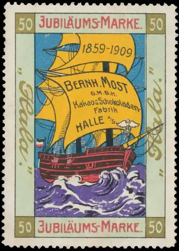 Kakao & Schokolade 50 Jahre Hala 1859-1909