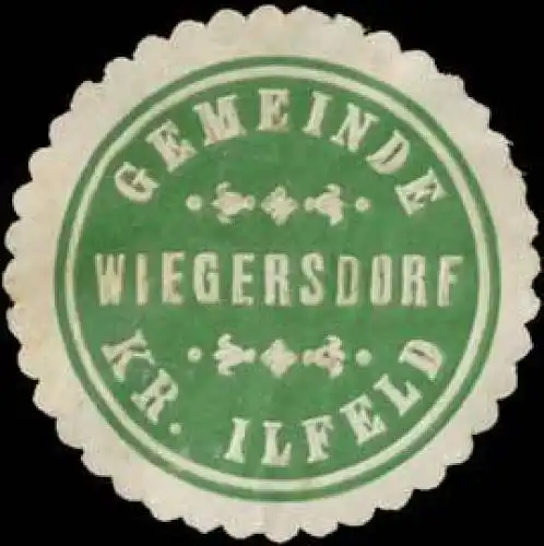 Gemeinde Wiegersdorf Kreis Ilfeld