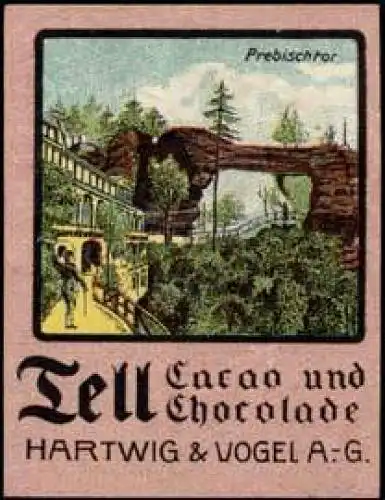 Prebischtor - Wilhelm Tell Schokolade
