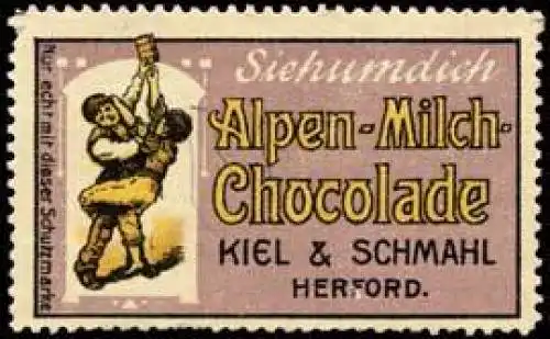 Siehumdich Alpen-Milch-Schokolade