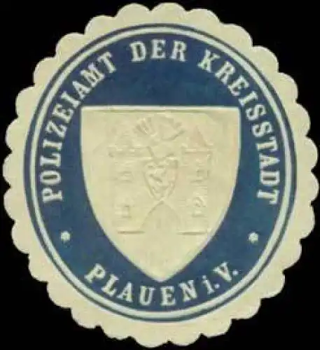 Polizeiamt der Kreisstadt Plauen/Vogtland
