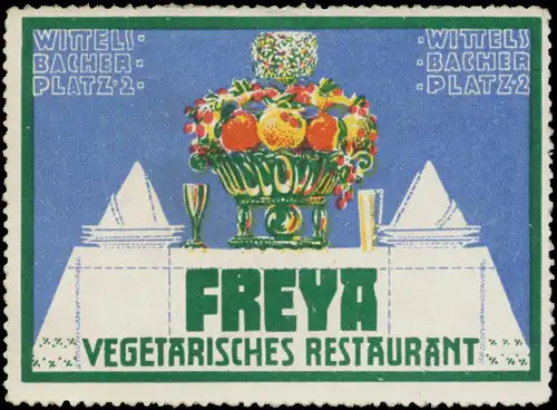 Freya vegetarisches Restaurant