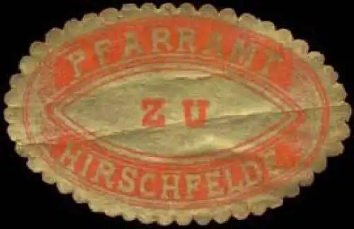 Pfarramt zu Hirschfelde