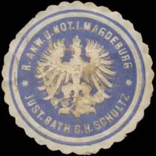 Rechtsanwalt & Notar Justizrath C.H. Schultz