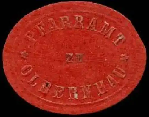 Pfarramt zu Olbernhau