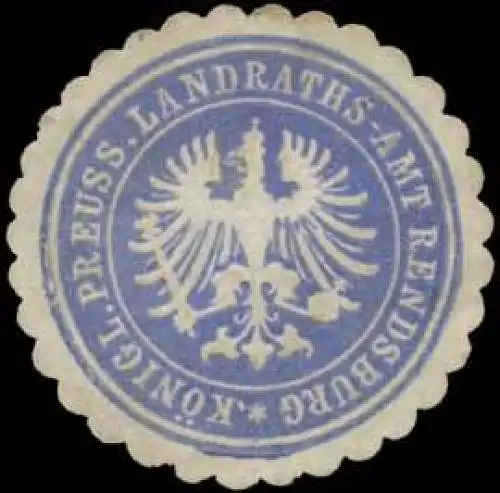 K.Pr. Landraths-Amt Rendsburg