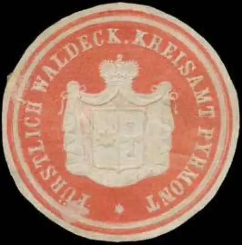F. Waldecker Kreisamt Pyrmont