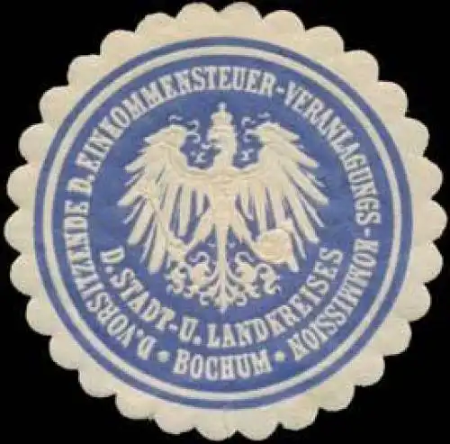 Der Vorsitzende der Einkommensteuer-Veranlagungs-Kommission