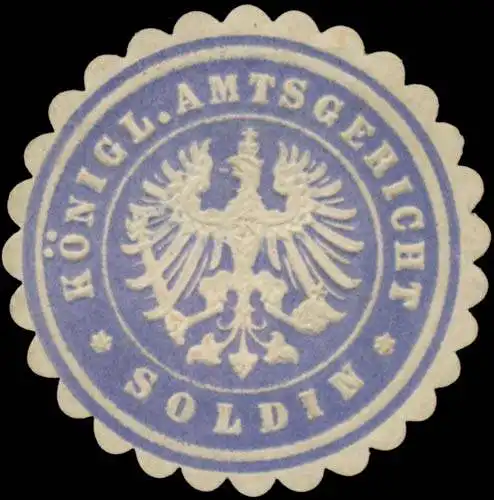 K.Pr. Amtsgericht Soldin/Neumark