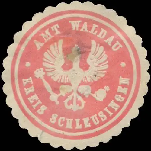 Amt Waldau Kreis Schleusingen