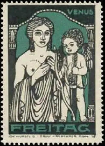 Wochentag Freitag - Venus