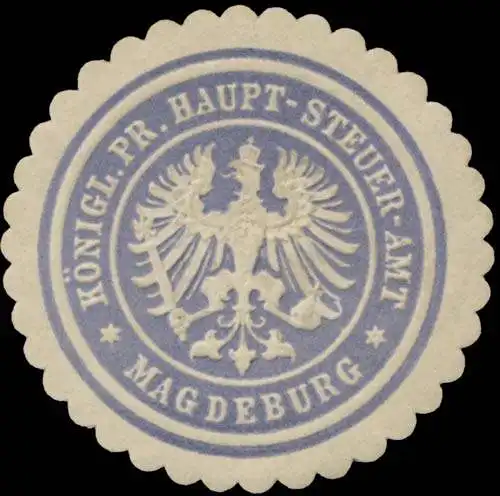 K.Pr. Haupt-Steuer-Amt Magdeburg