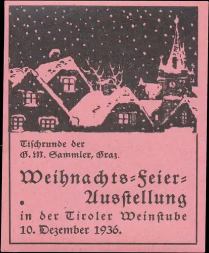 Weihnachtsfeier-Ausstellung