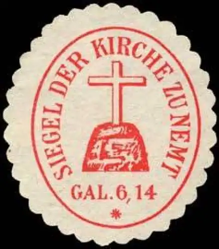Siegel der Kirche zu Nemt