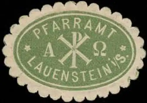 Pfarramt Lauenstein in Sachsen