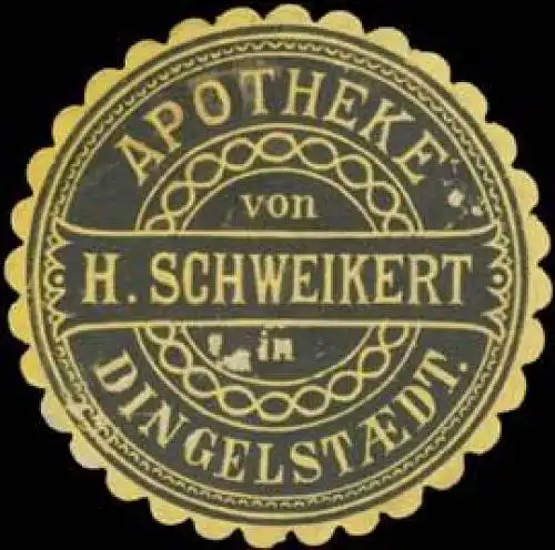 Apotheke von H. Schweikert in DingelstÃ¤dt