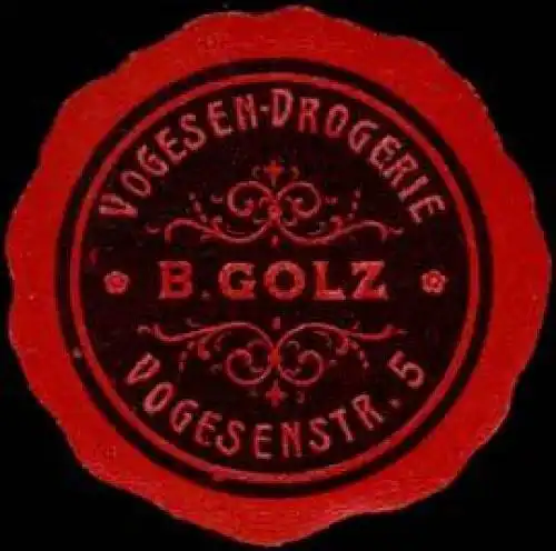 Vogesen-Drogerie B. Golz