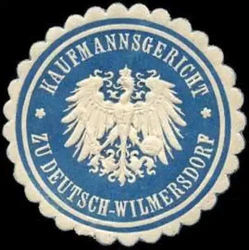 Kaufmannsgericht zu Deutsch-Wilmersdorf