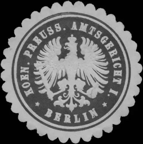 K.Pr. Amtsgericht I Berlin