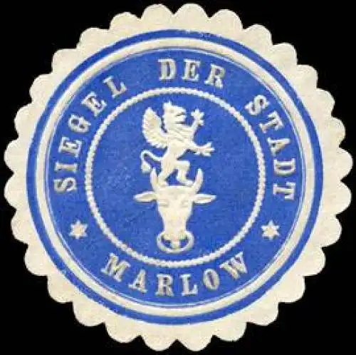 Siegel der Stadt - Marlow