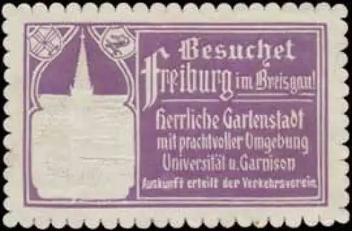 Besuchet Freiburg im Breisgau!