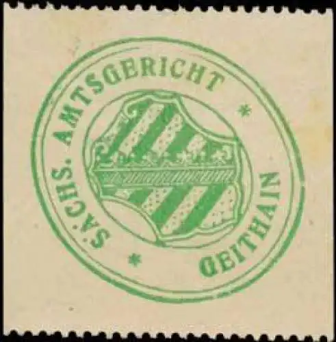 S. Amtsgericht Geithain (Borna)