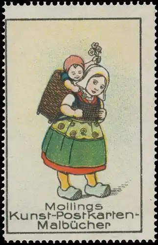 Mutter mit Kind in Kiepe