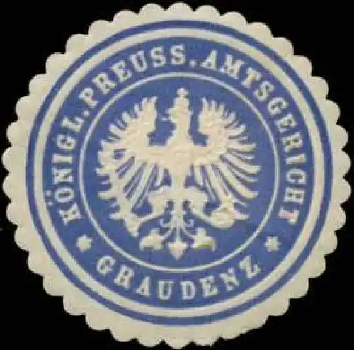 K.Pr. Amtsgericht Graudenz