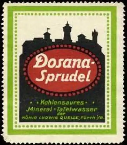 Mineralwasser Dosana-Sprudel