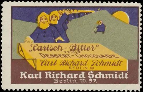 Carisch Bitter Dessert Schokolade