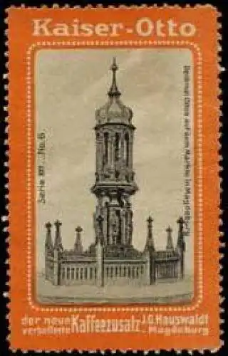 Denkmal Ottos auf dem Markte in Magdeburg