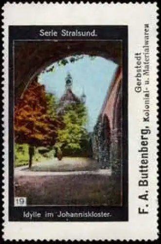 Idylle im Johanniskloster