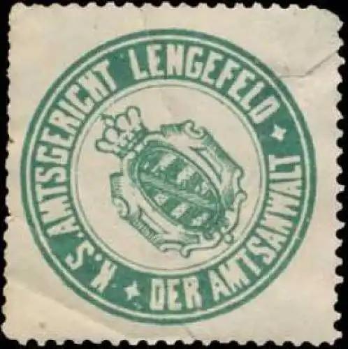 K.S. Amtsgericht Lengefeld der Amtsanwalt