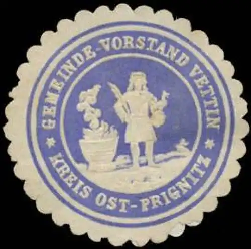 Gemeinde Vorstand Vettin Kreis Ost-Prignitz