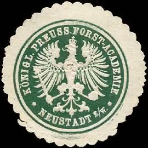 K. Pr. Forst-Academie - Neustadt E./W