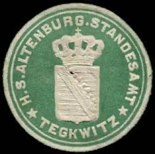 H.S. Altenburger Standesamt Tegkwitz