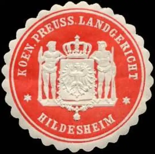 Koen. Preuss. Landgericht Hildesheim