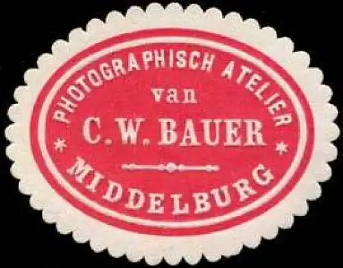 Photographisch Atelier van C.W. Bauer-Middelburg