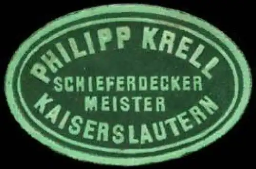 Philipp Krell Schieferdecker Meister-Kaiserslautern