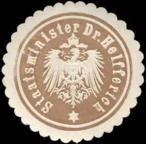 Staatsminister Dr. Karl Helfferich