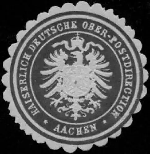 Kaiserl. Deutsche Ober-Postdirection Aachen