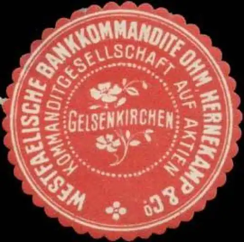 Westfaelische Bankkommandite Ohm, Hernekamp & Co