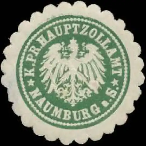 K.Pr. Hauptzollamt Naumburg/Saale