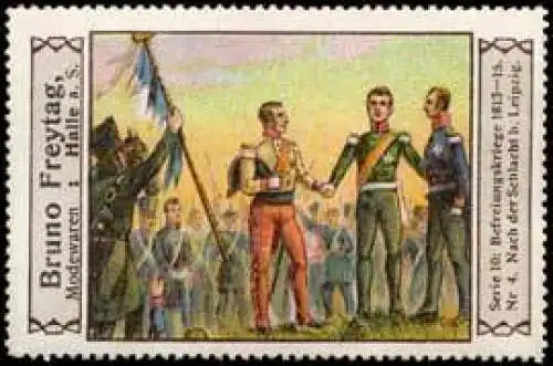 Nach der Schlacht bei Leipzig