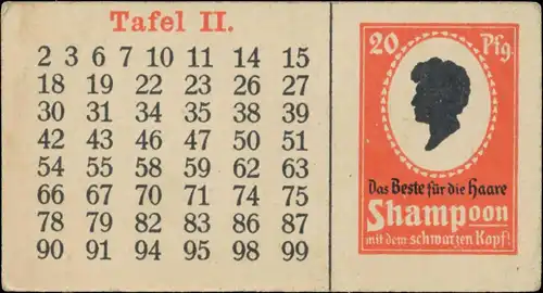 Zahnpulver mit dem schwarzen Kopf